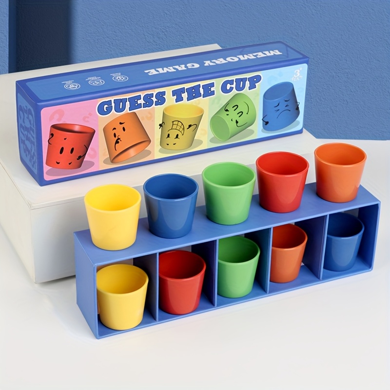 Kids Education Group - Детские разноцветные чашки, соответствующая игра-групповая вечеринка,