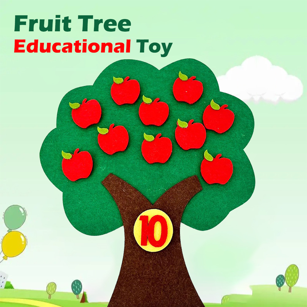 Kids Educational Game 3 - Игрушка Монтессори для счета с фруктовыми