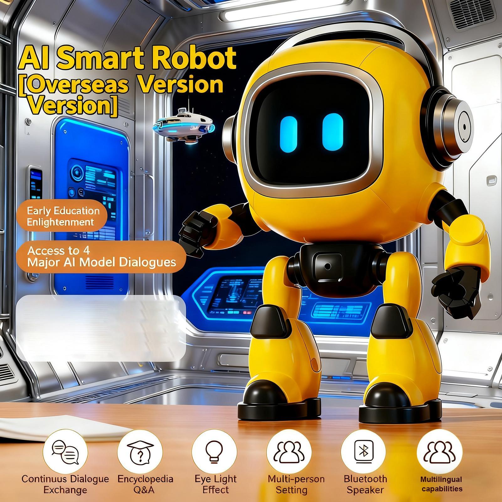 Kids Education Program - Умный робот, интерактивная обучающая игрушка STEM