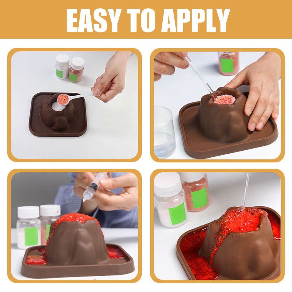 6 шт. реалистичных моделей вул – обзор и цена Science Kit Volcano