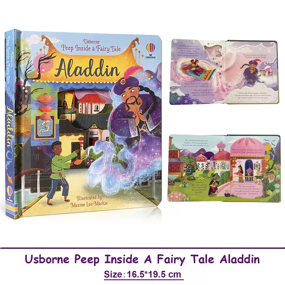 Развивающая 3D-книга Usborne « – обзор и цена Kids Education Story