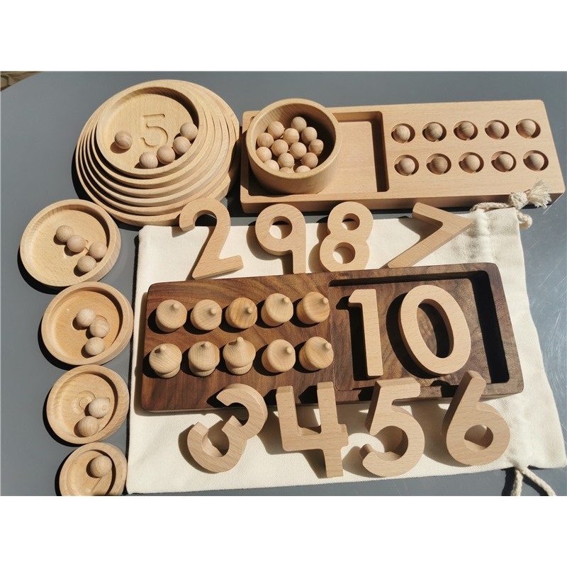 Деревянные игрушки Монтессори, – обзор и цена Montessori Shelf Toy