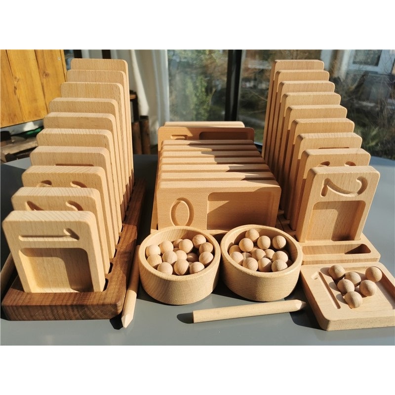 Деревянные игрушки Монтессори, – обзор и цена Montessori Shelf Toy