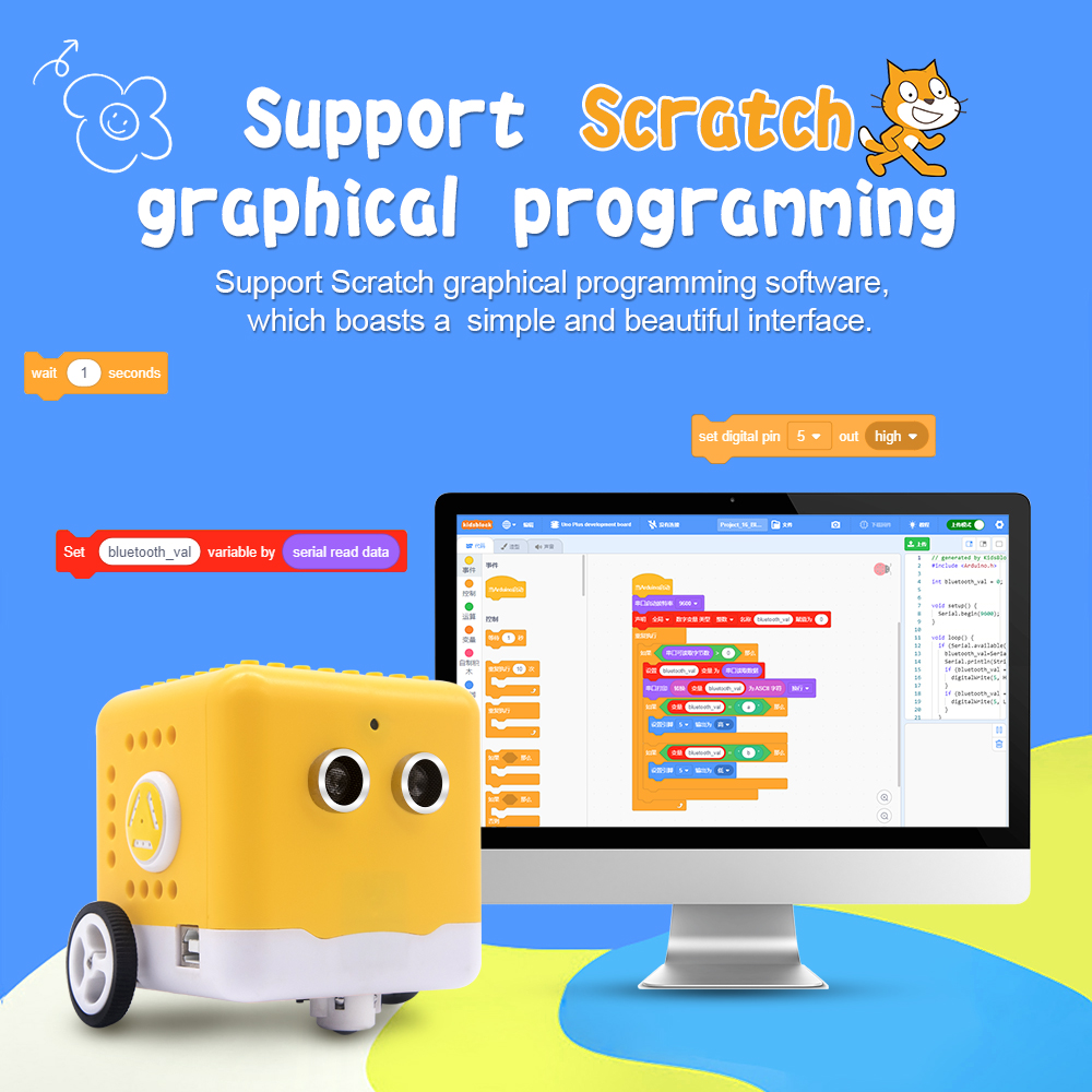 Программируемый комплект робот – обзор и цена Kids Education Program