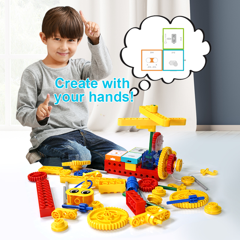 Набор STEM-блоков для программ – обзор и цена Kids Education Program