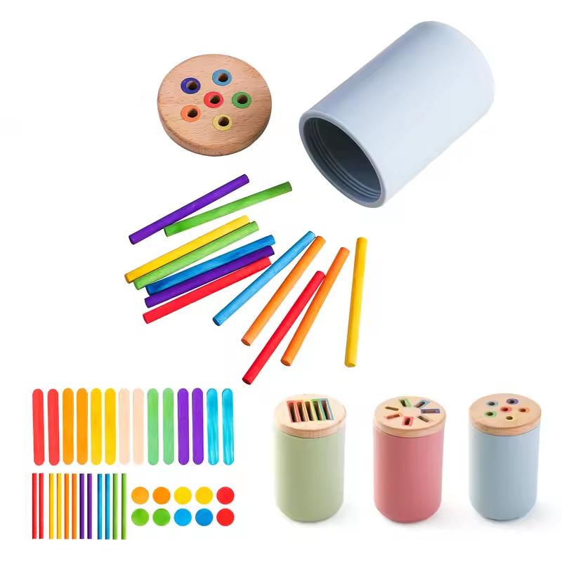 Деревянные игрушки Монтессори, – обзор и цена Kids Educational Box