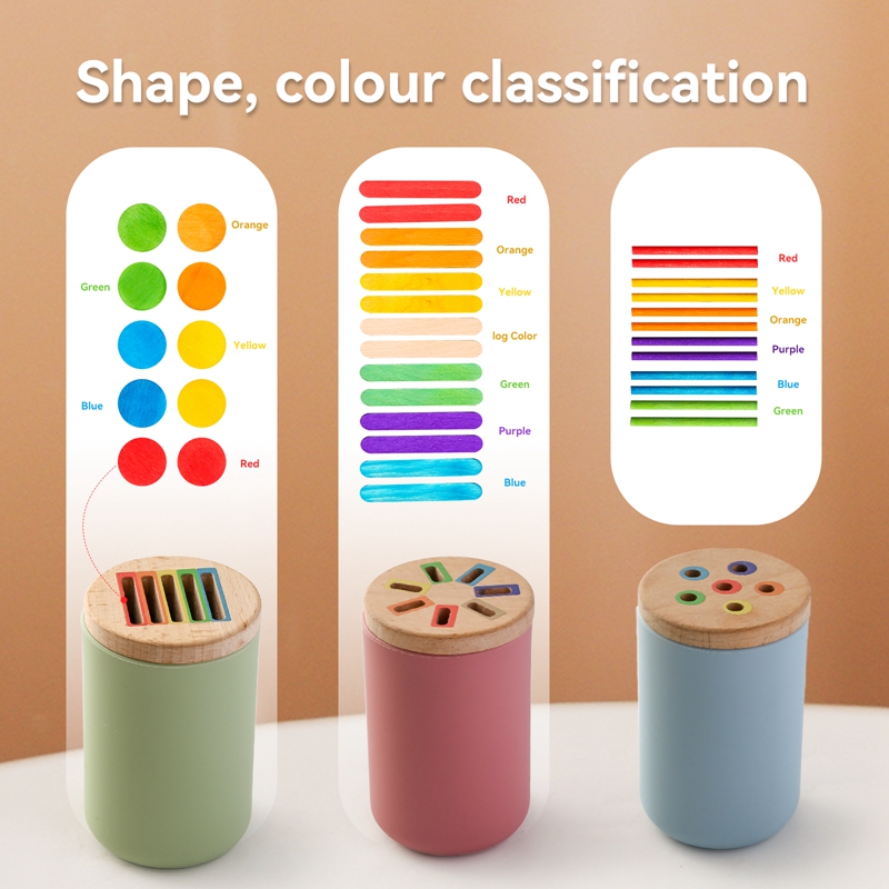 Деревянные игрушки Монтессори, – обзор и цена Kids Educational Box