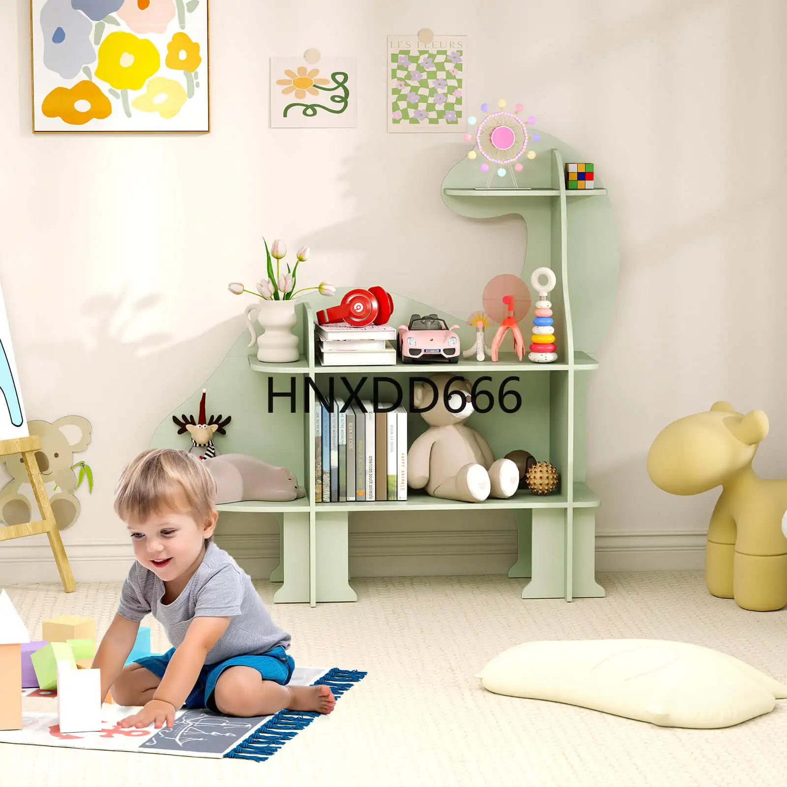 Трехъярусная детская книжная п – обзор и цена Montessori Shelf Toy