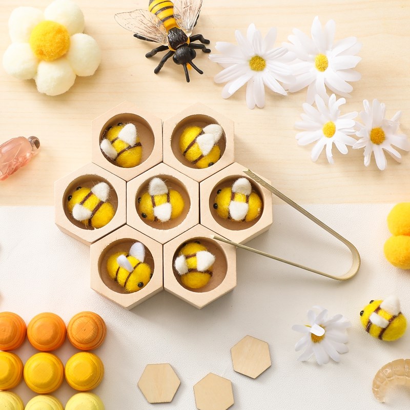 Сенсорные игрушки-пчёлы для но – обзор и цена Montessori Shelf Toy