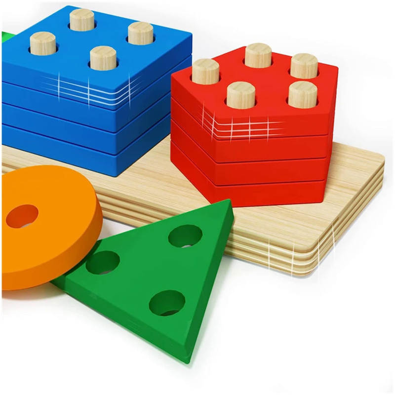Деревянные игрушки Монтессори, – обзор и цена Kids Educational Box
