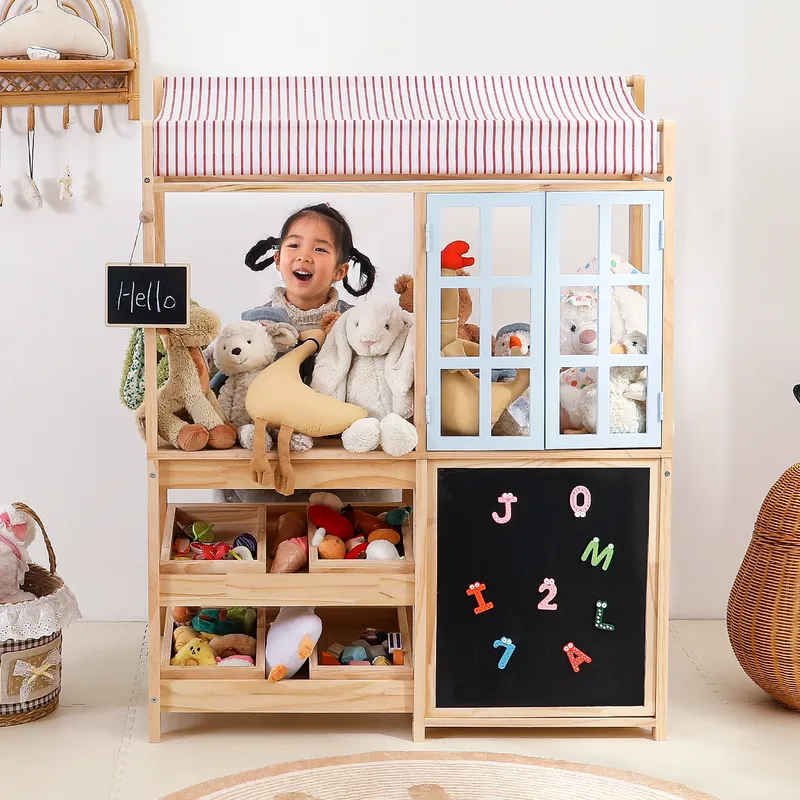 Детская полка для игрушек из м – обзор и цена Montessori Shelf Toy