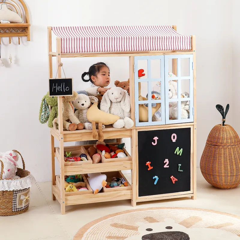 Детская полка для игрушек из м – обзор и цена Montessori Shelf Toy