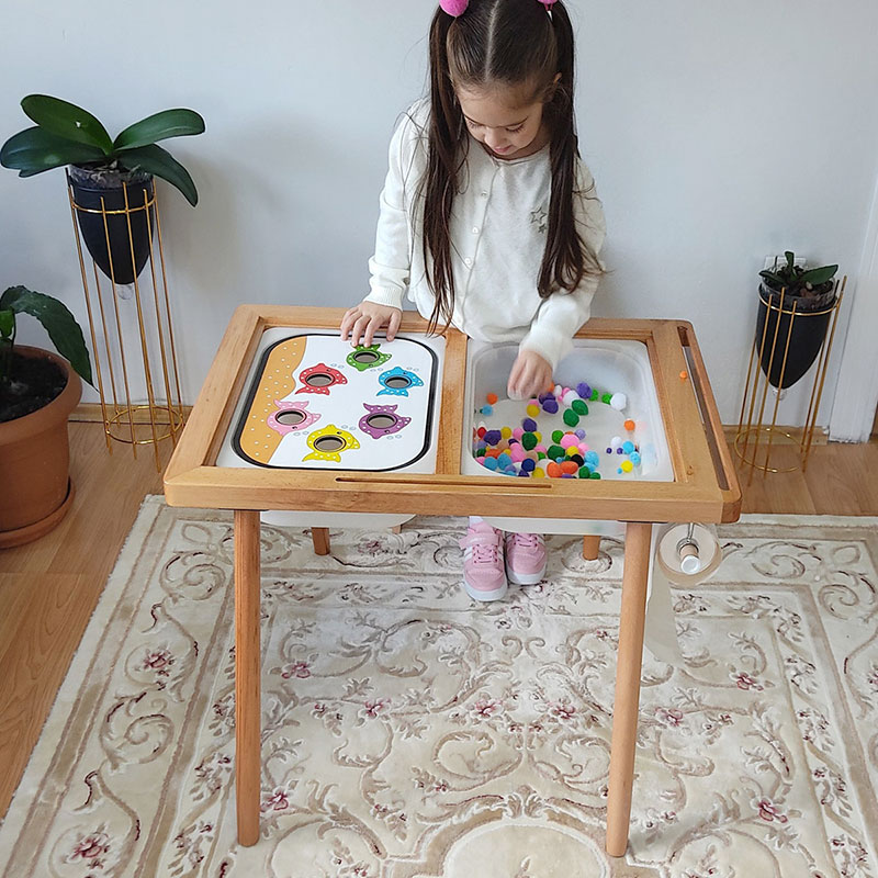 Детские игры Монтессори, трени – обзор и цена Montessori Shelf Toy